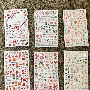 Assorted Nail Art Stickers